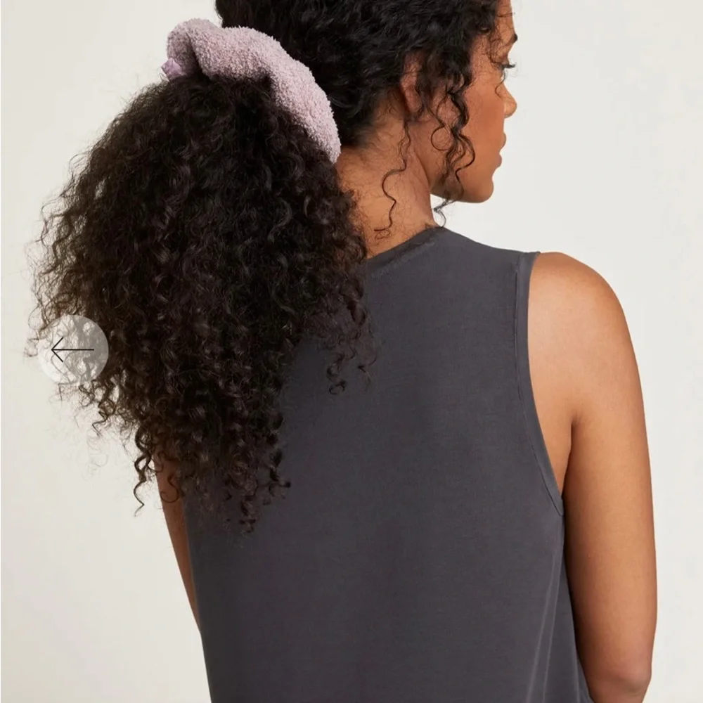 NWT Barefoot Dreams CozyChic scrunchies:DesertAsh/Faded Jade/SoftCamel